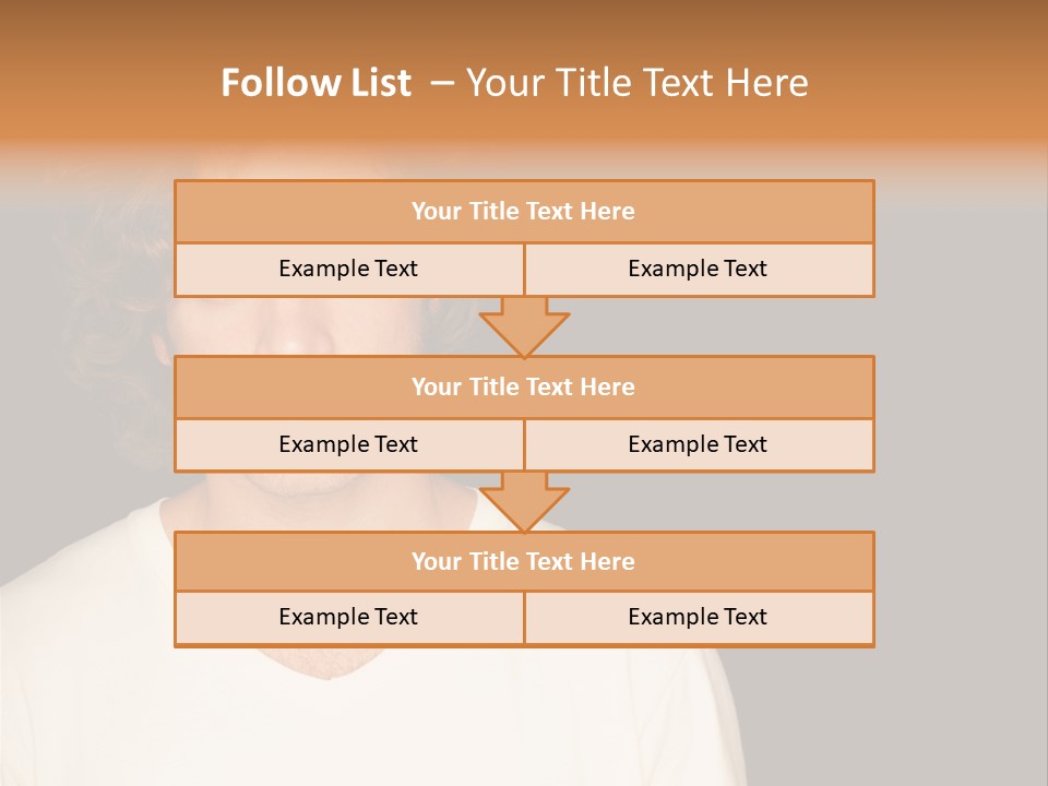 Caucasian Parent Daughter PowerPoint Template