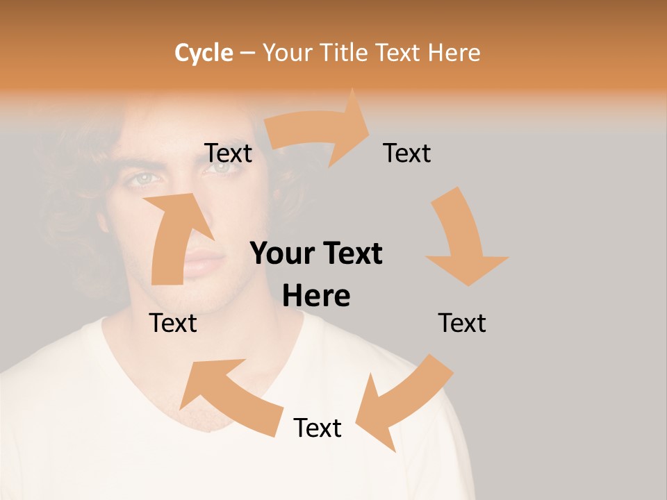 Caucasian Parent Daughter PowerPoint Template