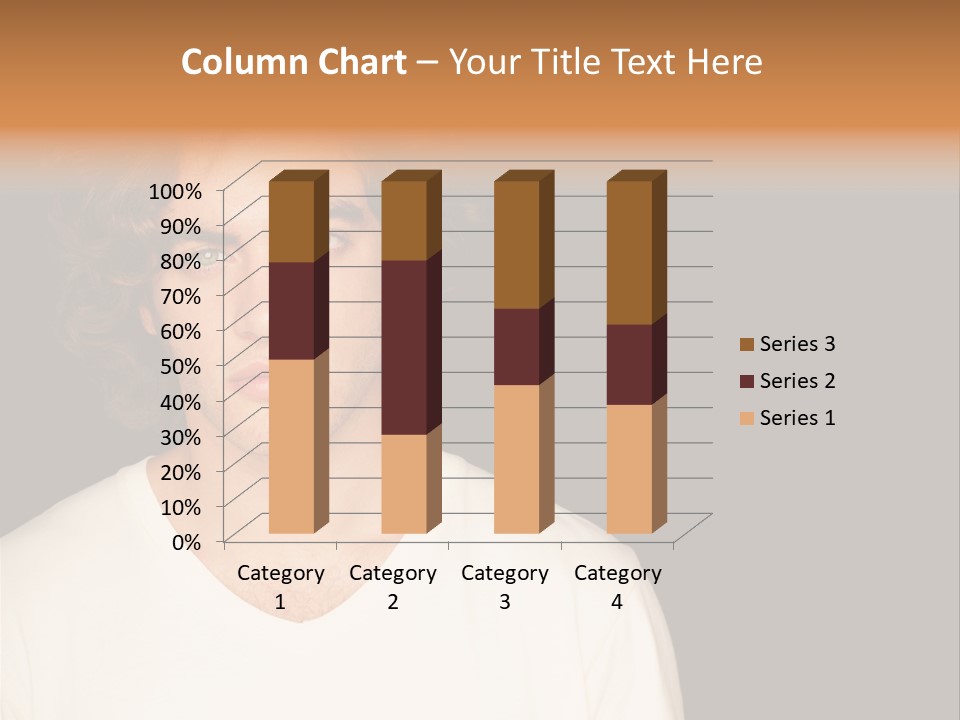 Caucasian Parent Daughter PowerPoint Template