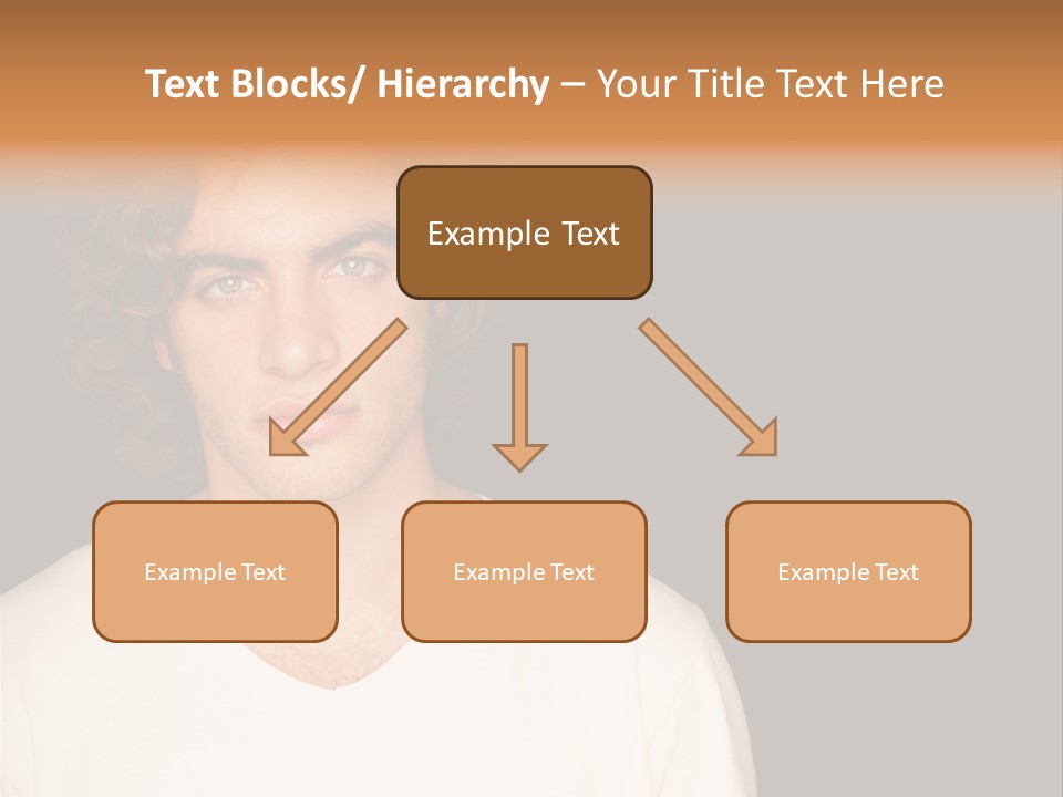 Caucasian Parent Daughter PowerPoint Template