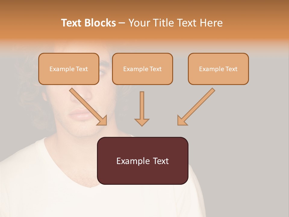 Caucasian Parent Daughter PowerPoint Template