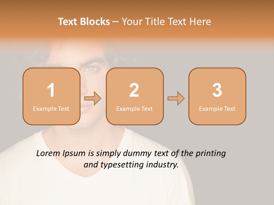 Caucasian Parent Daughter PowerPoint Template