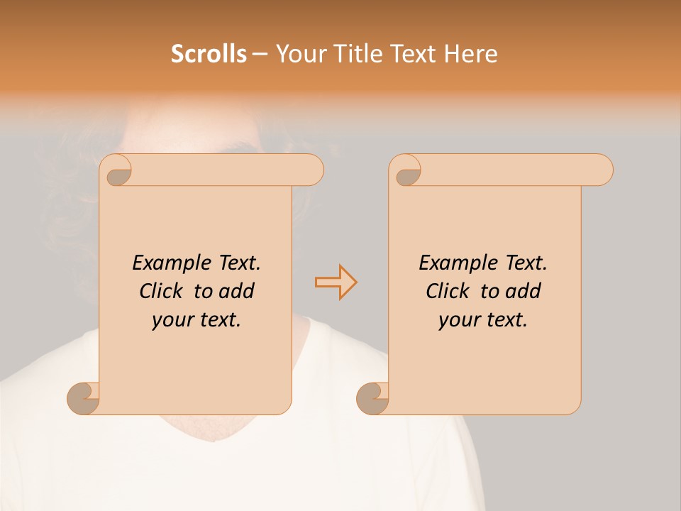 Caucasian Parent Daughter PowerPoint Template