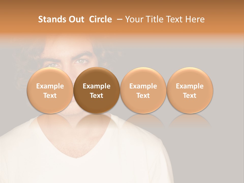 Caucasian Parent Daughter PowerPoint Template