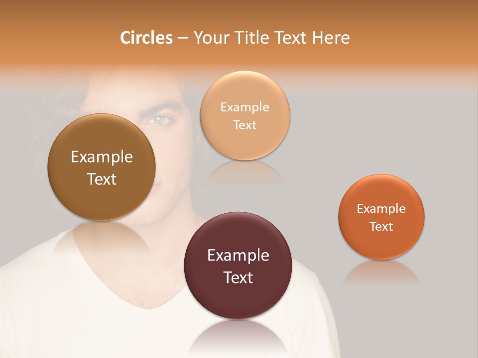 Caucasian Parent Daughter PowerPoint Template