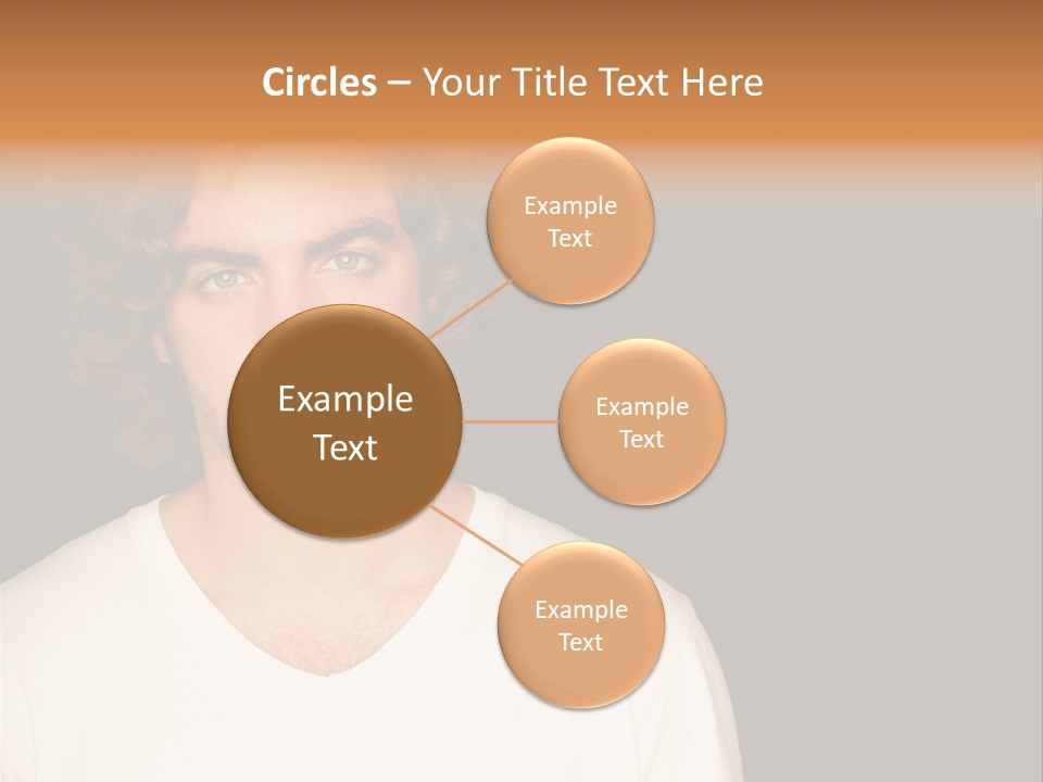 Caucasian Parent Daughter PowerPoint Template