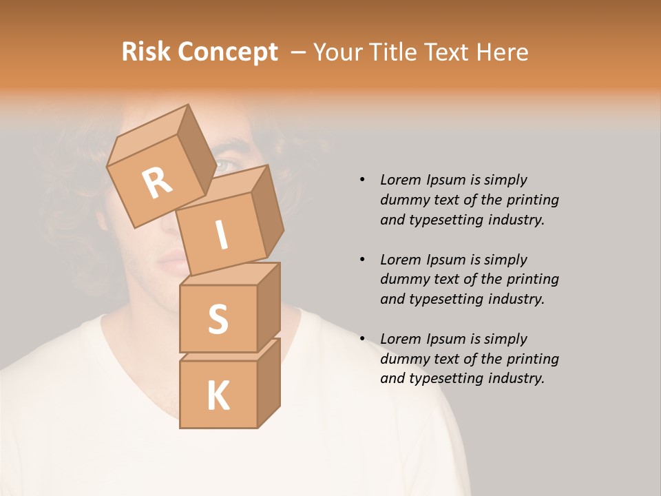 Caucasian Parent Daughter PowerPoint Template