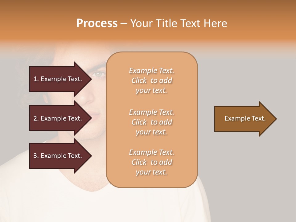 Caucasian Parent Daughter PowerPoint Template