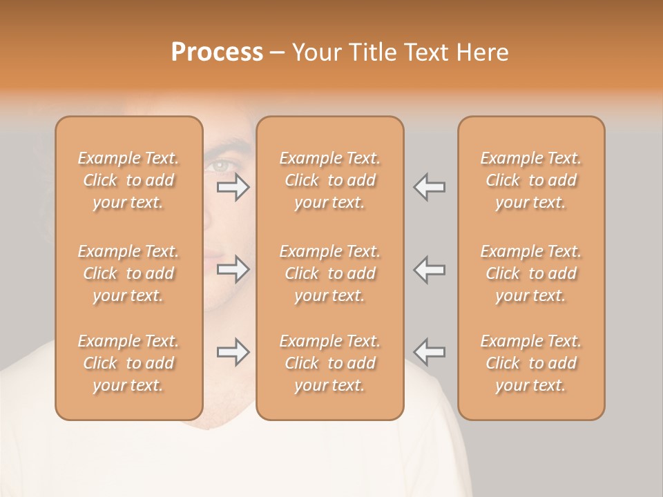 Caucasian Parent Daughter PowerPoint Template
