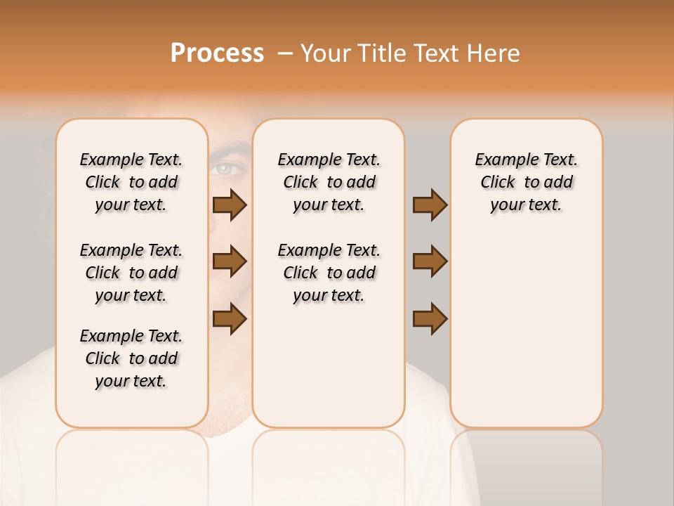 Caucasian Parent Daughter PowerPoint Template