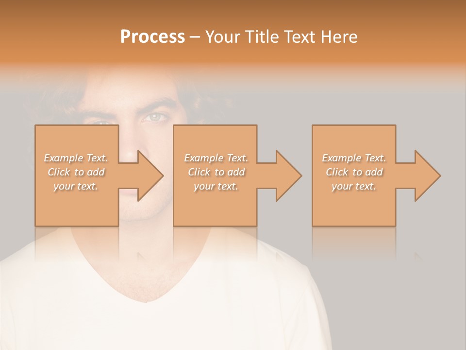 Caucasian Parent Daughter PowerPoint Template