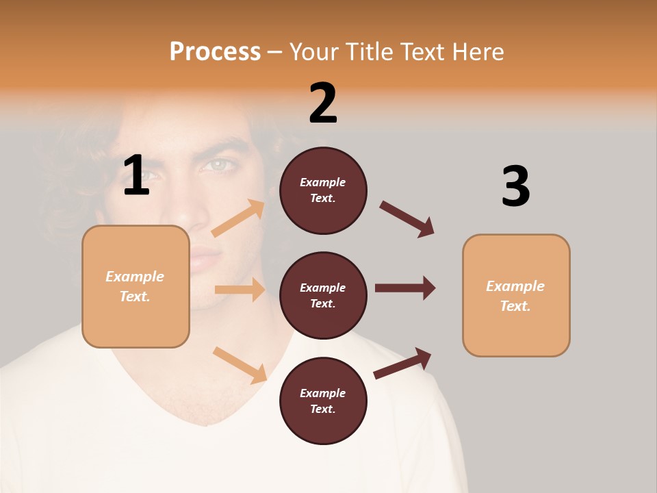 Caucasian Parent Daughter PowerPoint Template