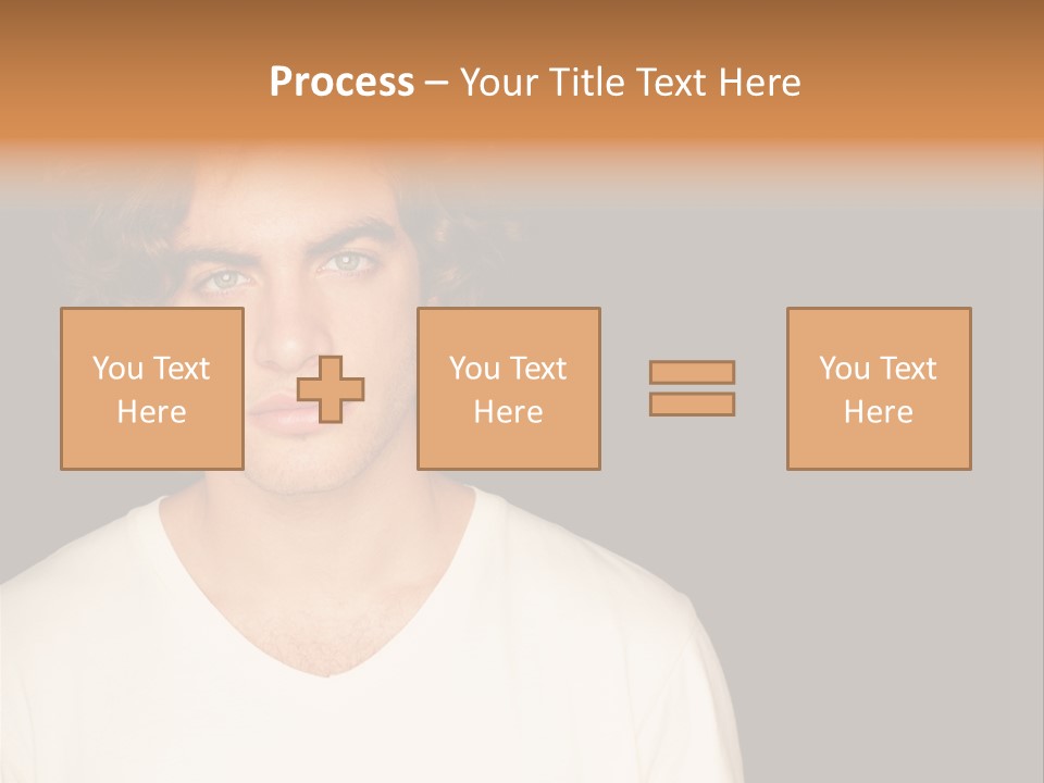 Caucasian Parent Daughter PowerPoint Template