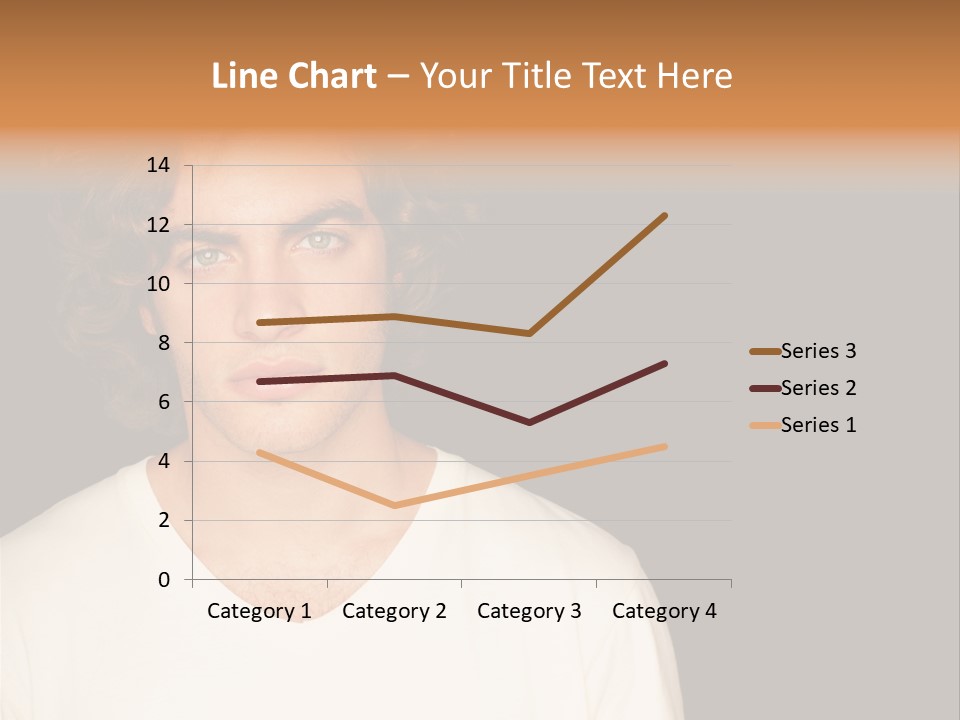 Caucasian Parent Daughter PowerPoint Template