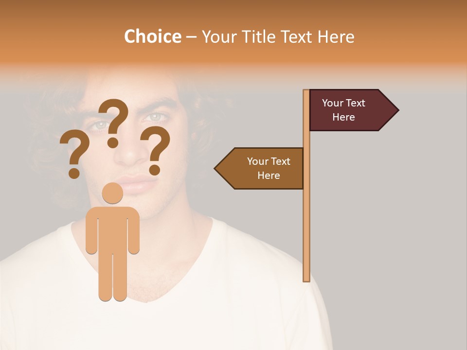 Caucasian Parent Daughter PowerPoint Template