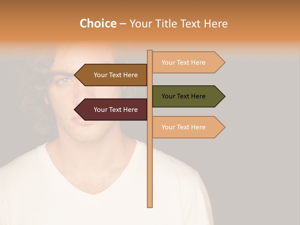 Caucasian Parent Daughter PowerPoint Template