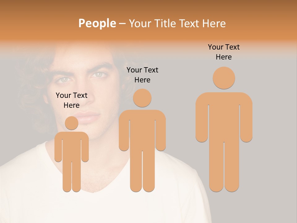 Caucasian Parent Daughter PowerPoint Template