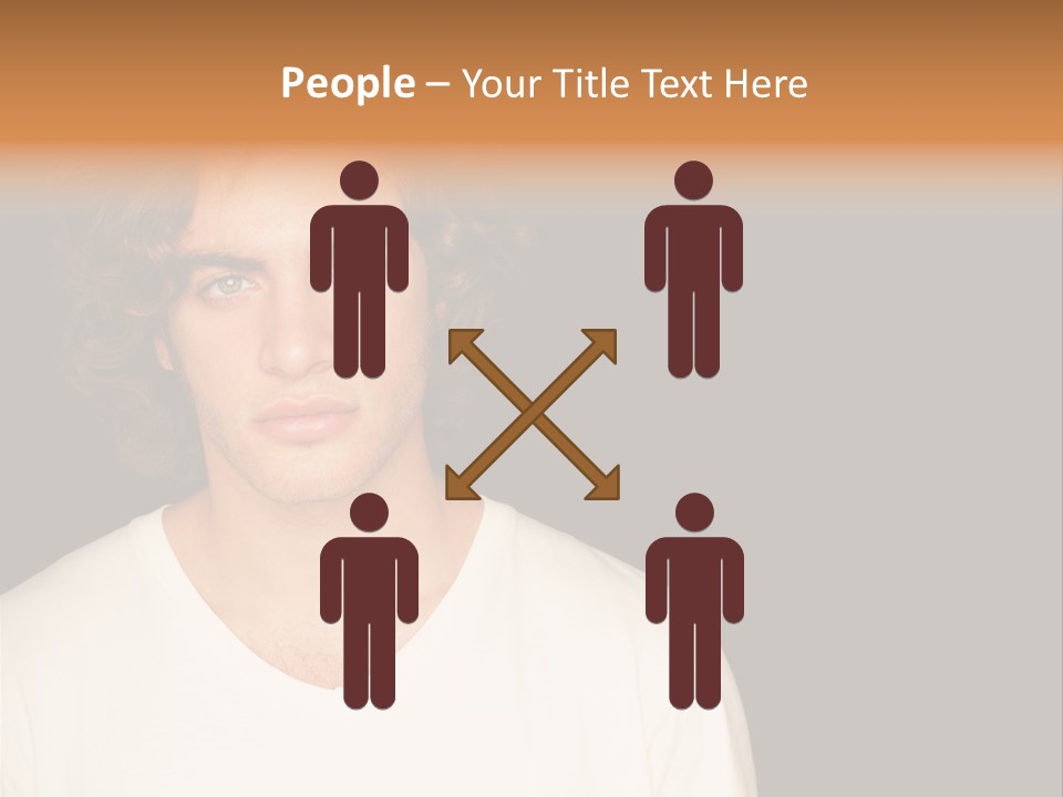 Caucasian Parent Daughter PowerPoint Template