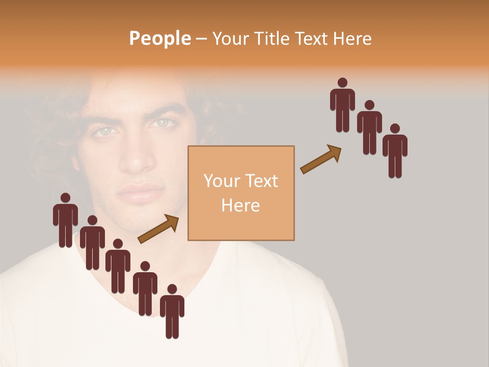 Caucasian Parent Daughter PowerPoint Template