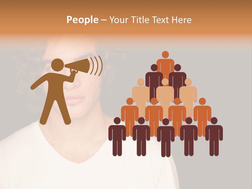 Caucasian Parent Daughter PowerPoint Template