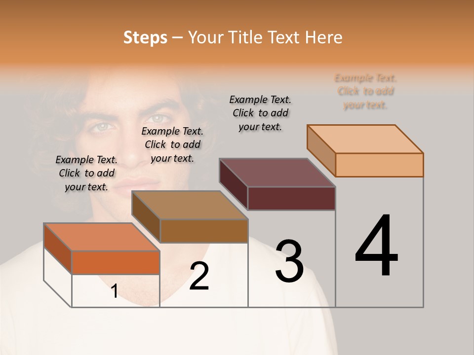 Caucasian Parent Daughter PowerPoint Template