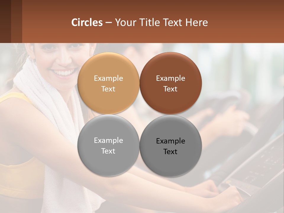 Beach Lifestyle Caucasian PowerPoint Template