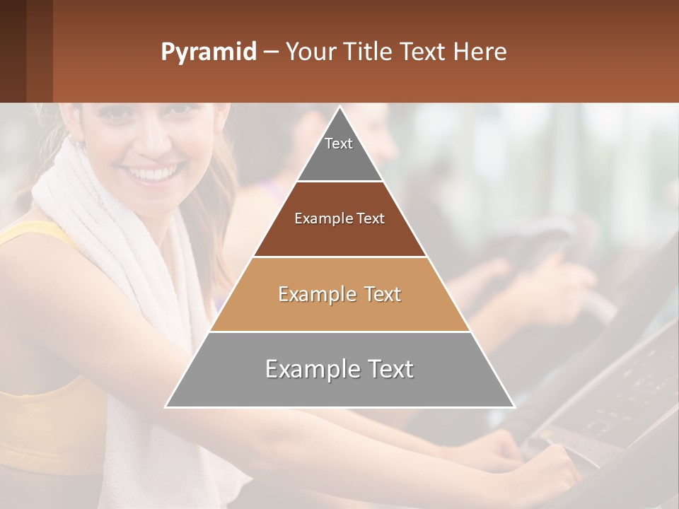 Beach Lifestyle Caucasian PowerPoint Template