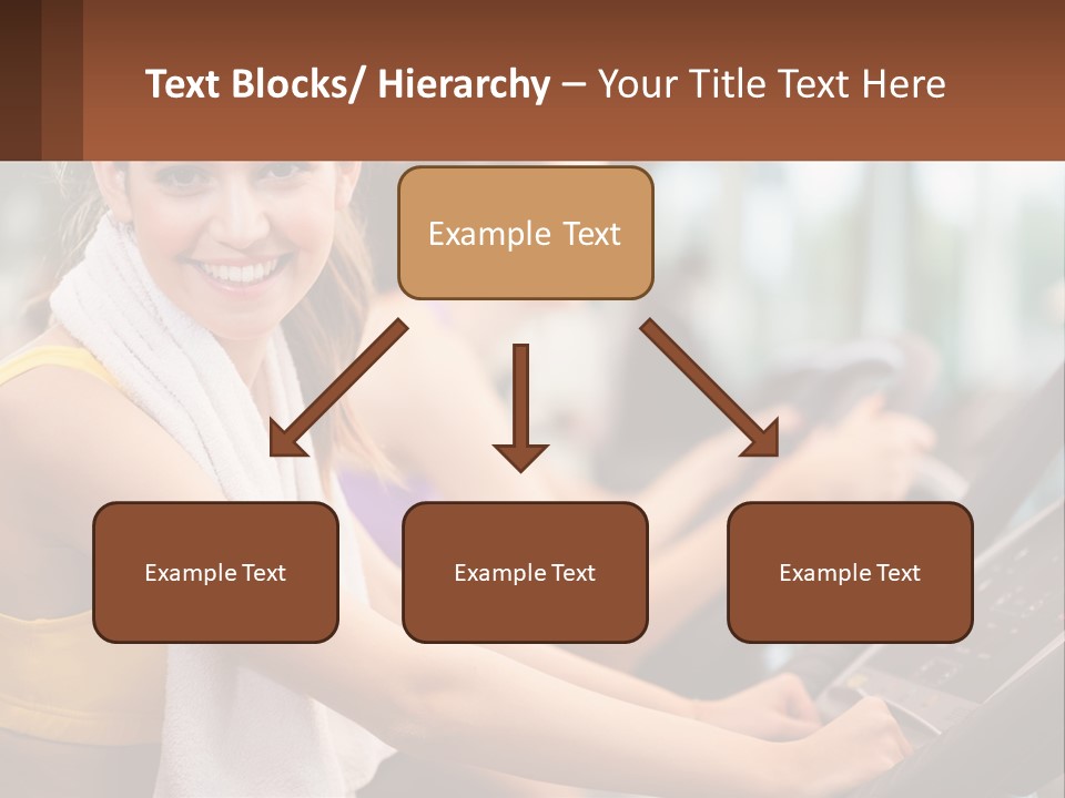 Beach Lifestyle Caucasian PowerPoint Template