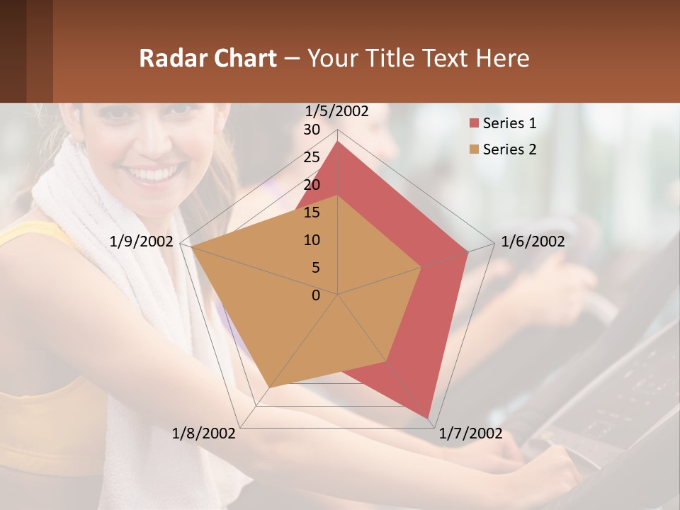 Beach Lifestyle Caucasian PowerPoint Template