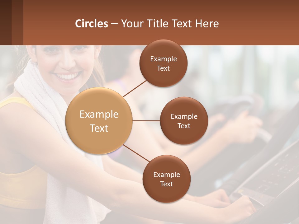 Beach Lifestyle Caucasian PowerPoint Template