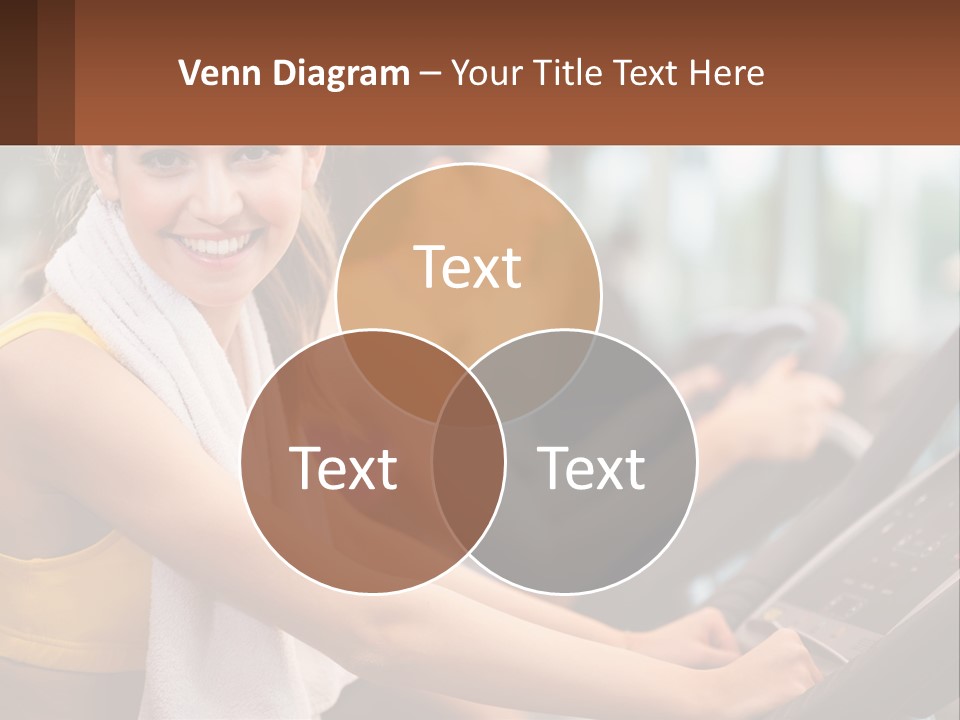 Beach Lifestyle Caucasian PowerPoint Template