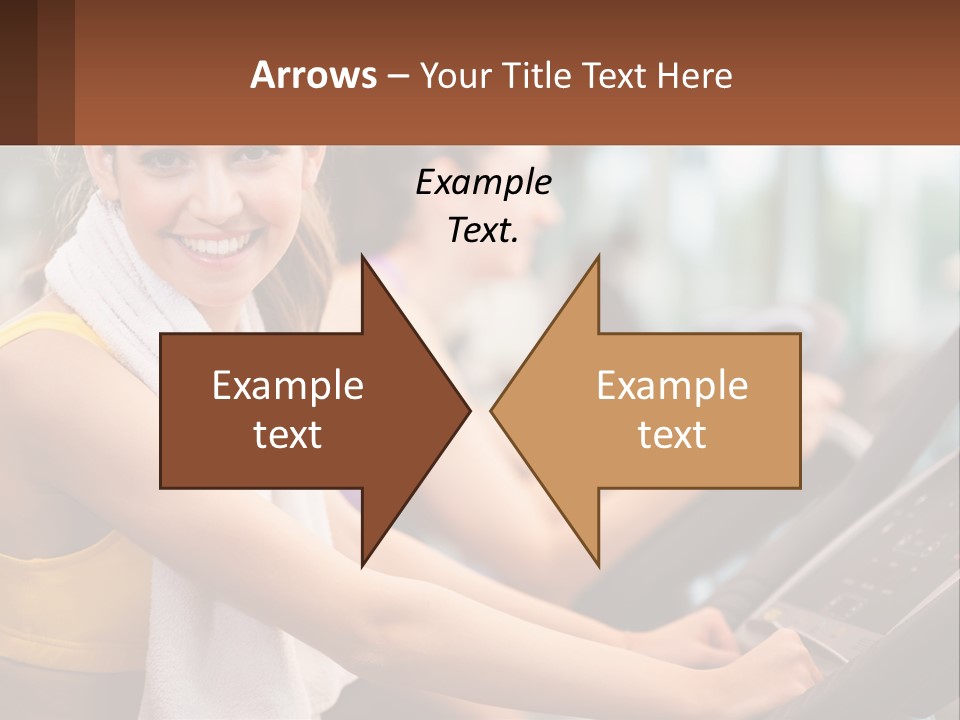 Beach Lifestyle Caucasian PowerPoint Template