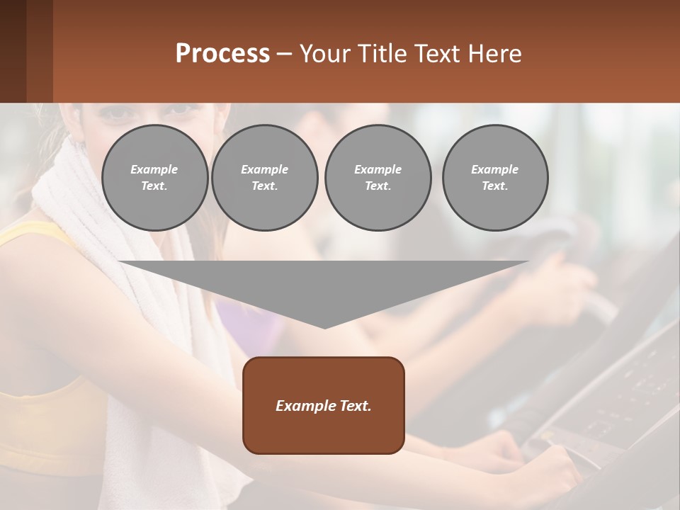 Beach Lifestyle Caucasian PowerPoint Template