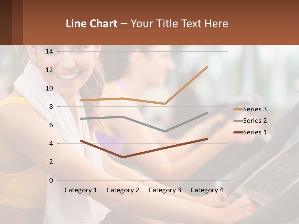 Beach Lifestyle Caucasian PowerPoint Template