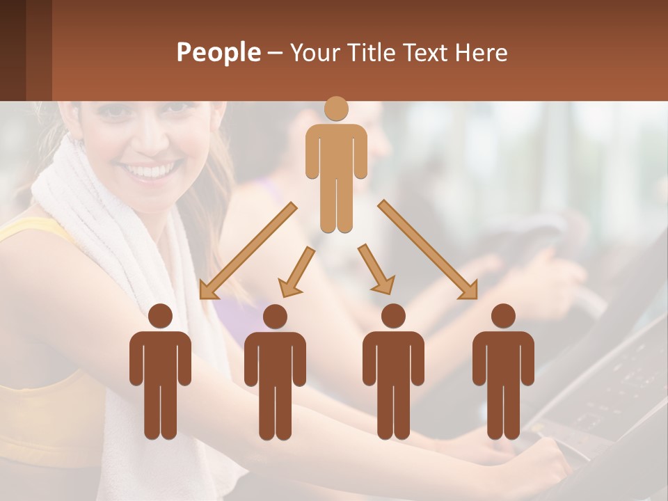 Beach Lifestyle Caucasian PowerPoint Template