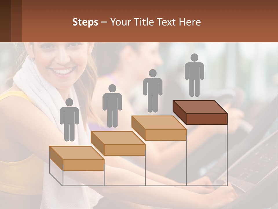 Beach Lifestyle Caucasian PowerPoint Template