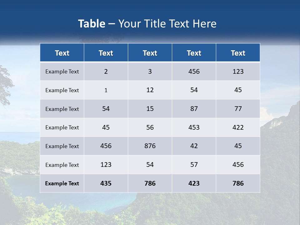 Ocean Family Parent PowerPoint Template