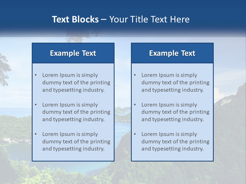 Ocean Family Parent PowerPoint Template