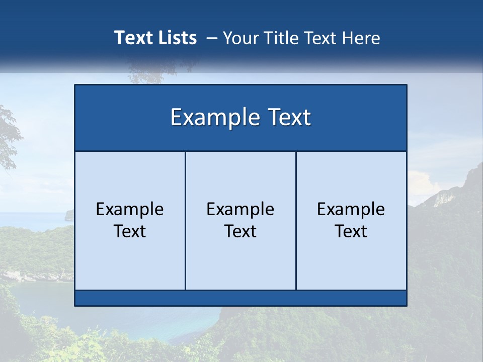 Ocean Family Parent PowerPoint Template