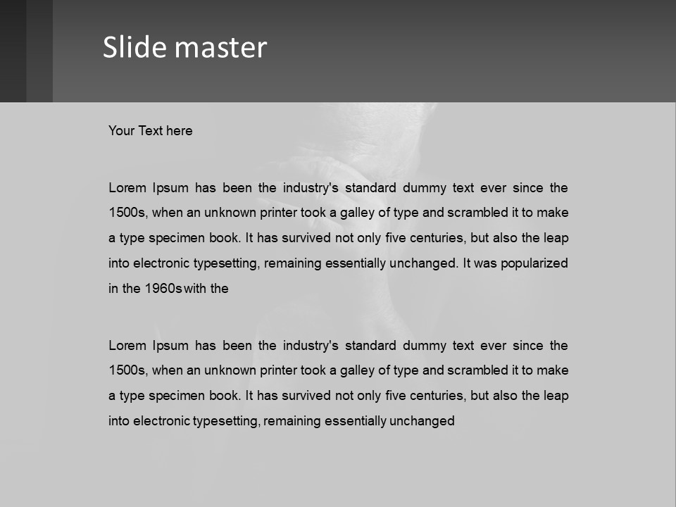 Peaceful Coast Sea PowerPoint Template