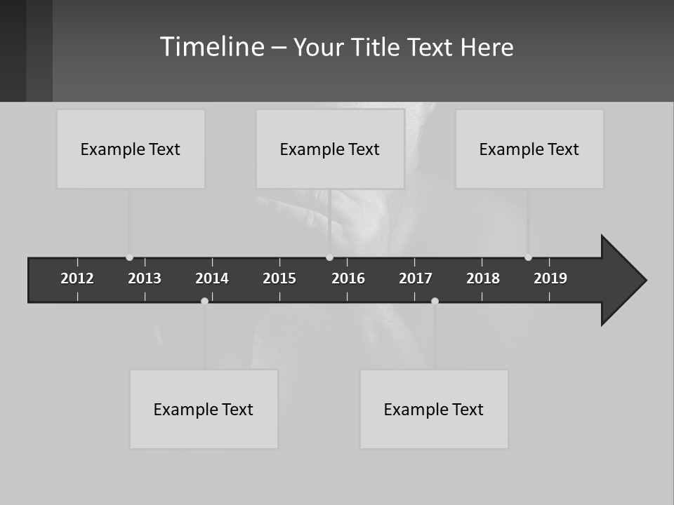 Peaceful Coast Sea PowerPoint Template