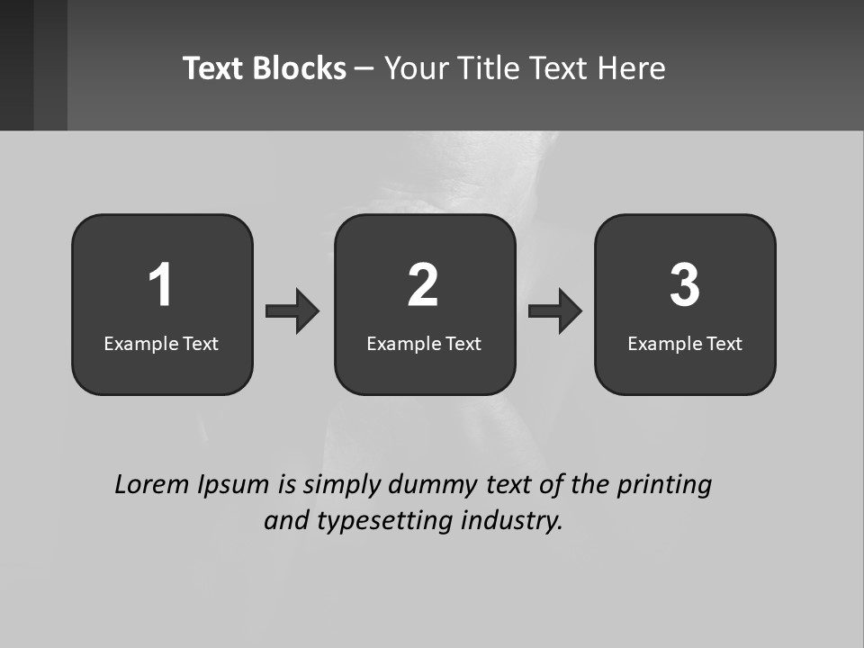 Peaceful Coast Sea PowerPoint Template