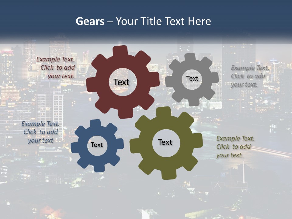 Parent Old Wave PowerPoint Template