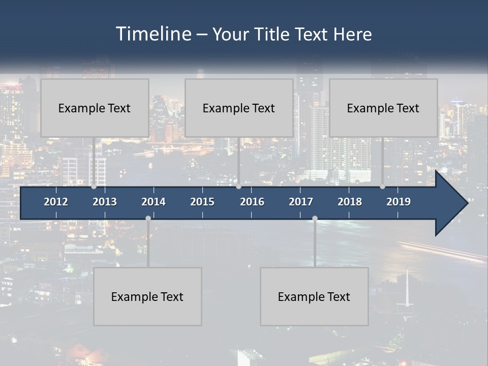 Parent Old Wave PowerPoint Template