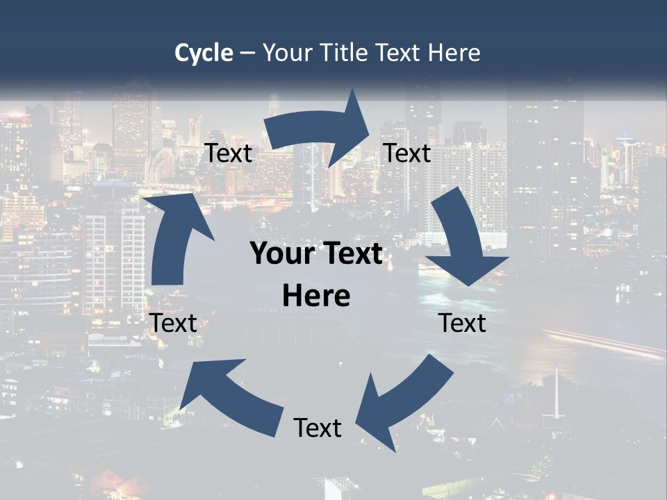 Parent Old Wave PowerPoint Template