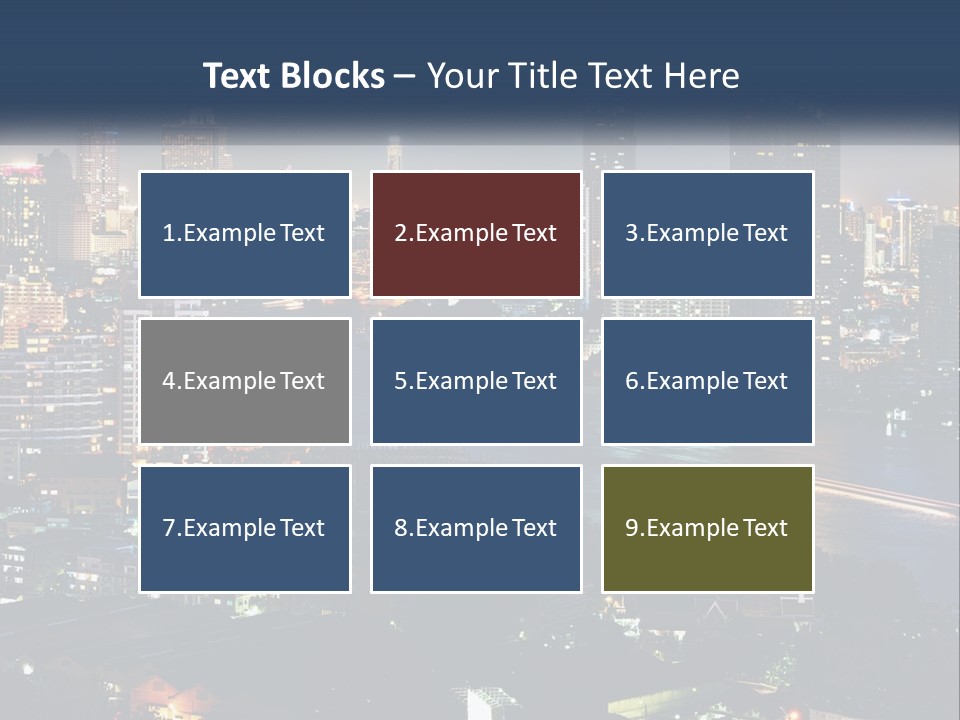 Parent Old Wave PowerPoint Template
