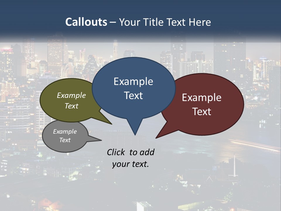 Parent Old Wave PowerPoint Template