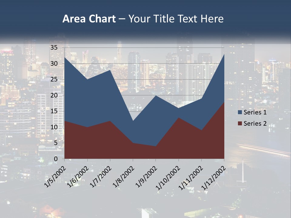 Parent Old Wave PowerPoint Template