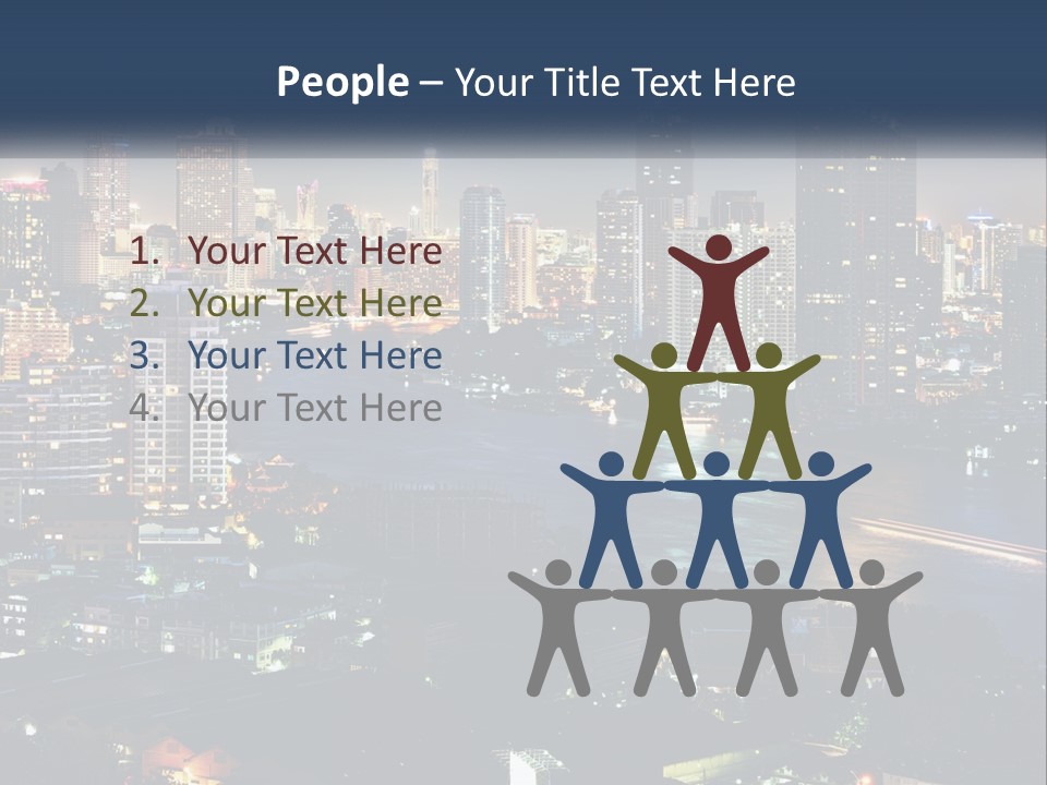 Parent Old Wave PowerPoint Template