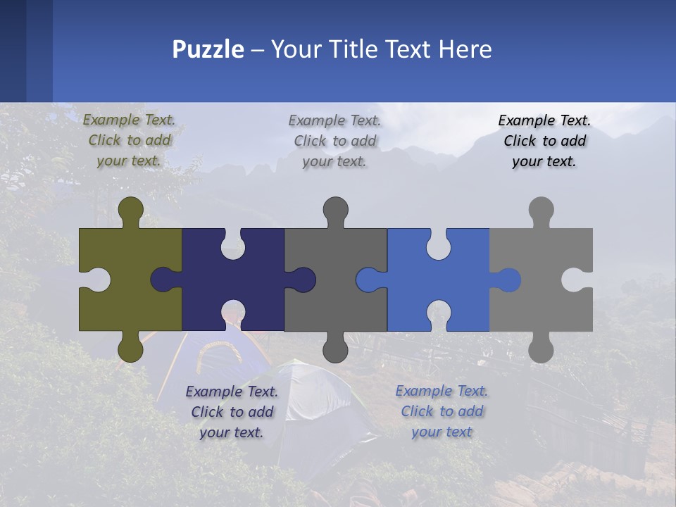 Family Wave Ocean PowerPoint Template